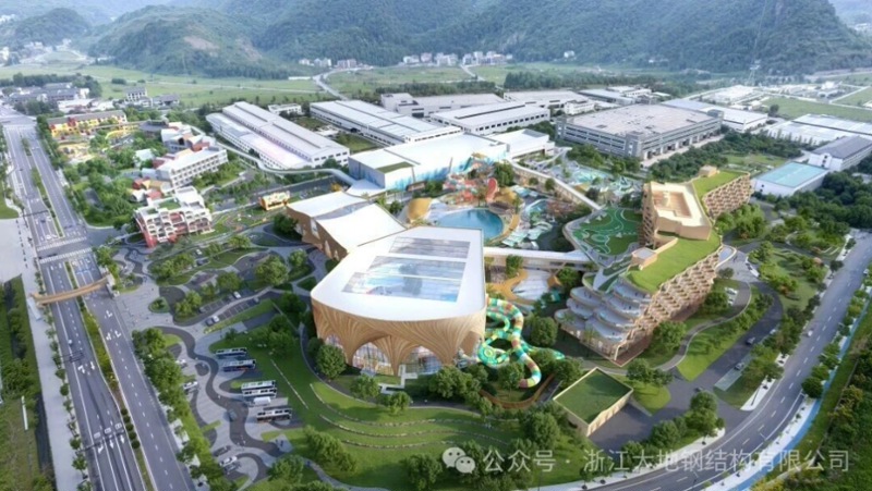 Blueway „Drei-in-Eins“-Entfeuchtungswärmepumpe – Fallstudie: Wasserpark Tonglu Kaiyuan Senbo