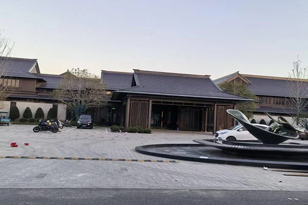 Schwimmbadprojekt des Blueway Hotels: Runquan Kaiyuan Mingting (Filiale Longwu Tea Town)