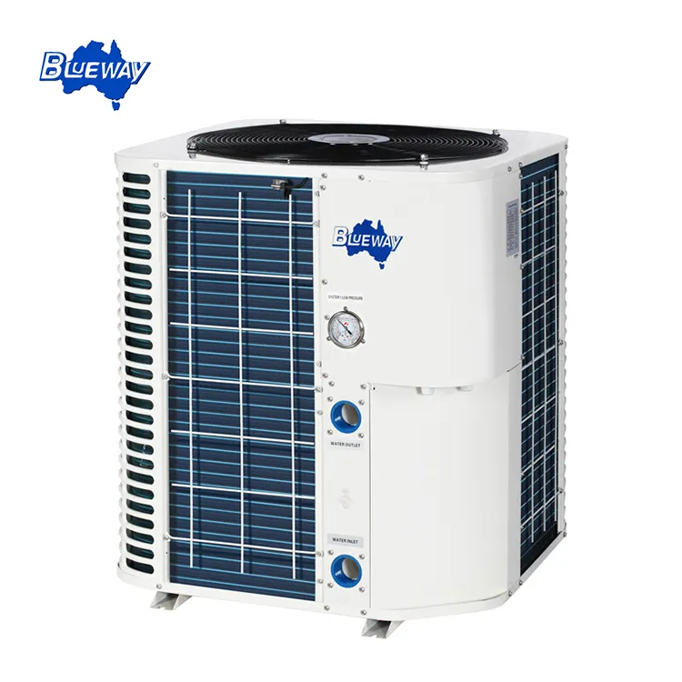 64 kW Schwimmbad Wärmepumpe